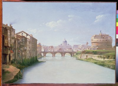 View of the Ponte and Castel Sant